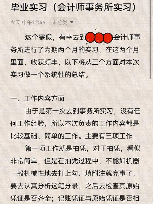 会计事务所实习，会计师事务所实习报告