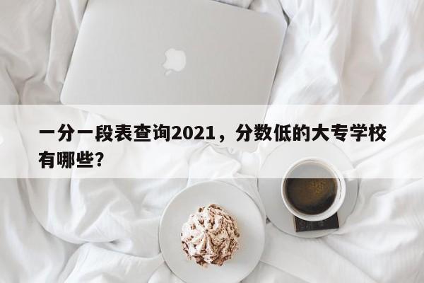 一分一段表查询2021，分数低的大专学校有哪些？