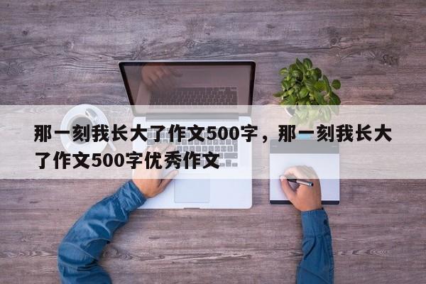 那一刻我长大了作文500字，那一刻我长大了作文500字优秀作文