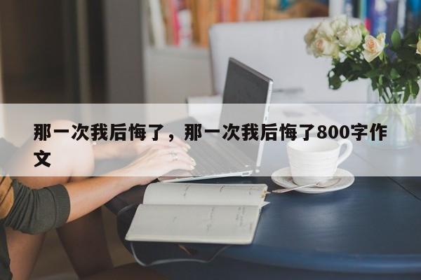 那一次我后悔了，那一次我后悔了800字作文